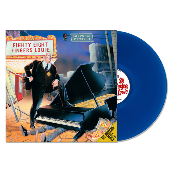 88 Fingers Louie - Back On The Streets (remixed and remastered) LP (Blue Vinyl)