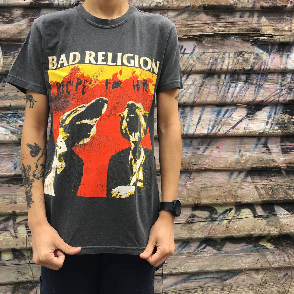 Bad Religion - Distressed Recipe For Hate Tee (Pepper)