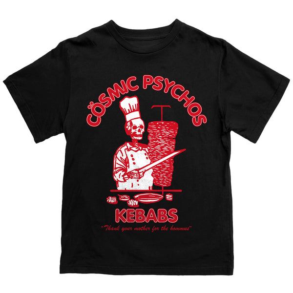 Cosmic Psychos - Psychos Kebabs T-Shirt (Black)