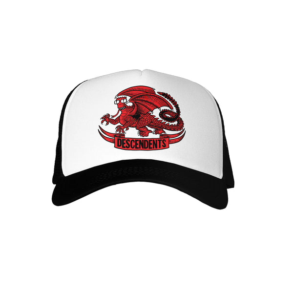 Descendents - Dragon Trucker Hat (Black/White)