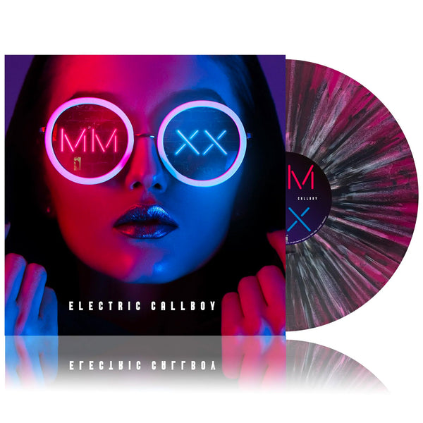 Electric Callboy - MMXX (2023 Reissue) LP (Limited Transparent Magenta/White Splattered Vinyl)
