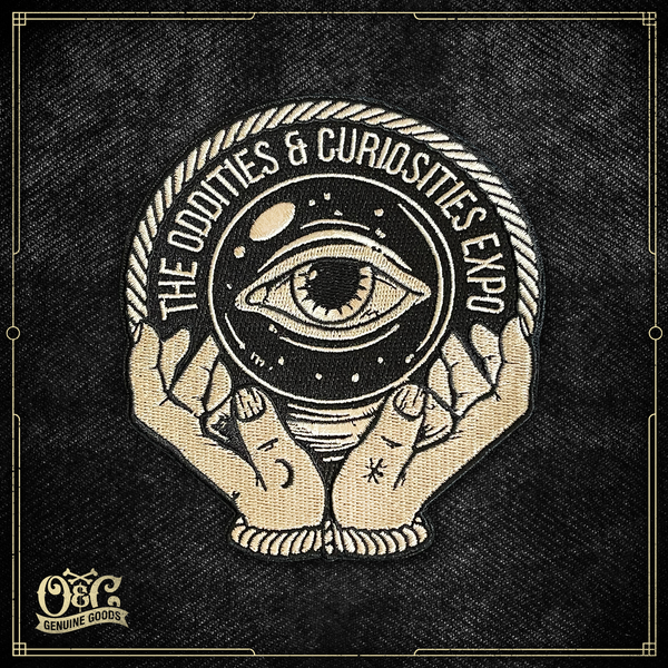 The Oddities & Curiosities Expo - Eye Embroidered Patch