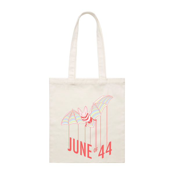 June Of 44 - Bat Tote Bag (White)