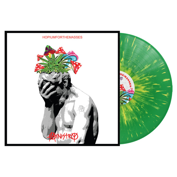 Ministry - HOPIUMFORTHEMASSES LP (Green w/ Yellow Splatter Vinyl)
