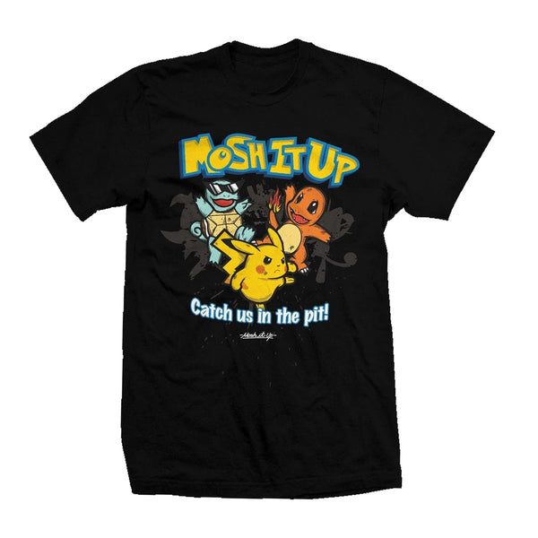 Mosh It Up - Pokemosh T-shirt (Black)