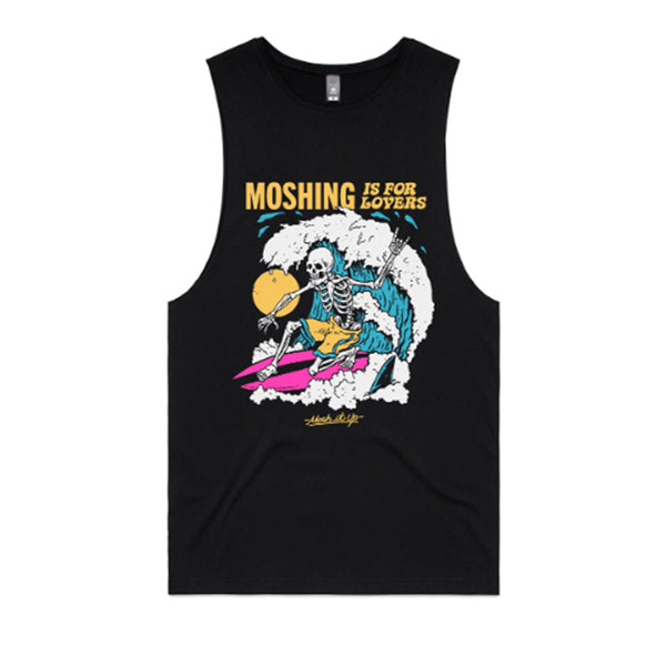 Mosh It Up - Moshing Is For Lovers Tank (Black)