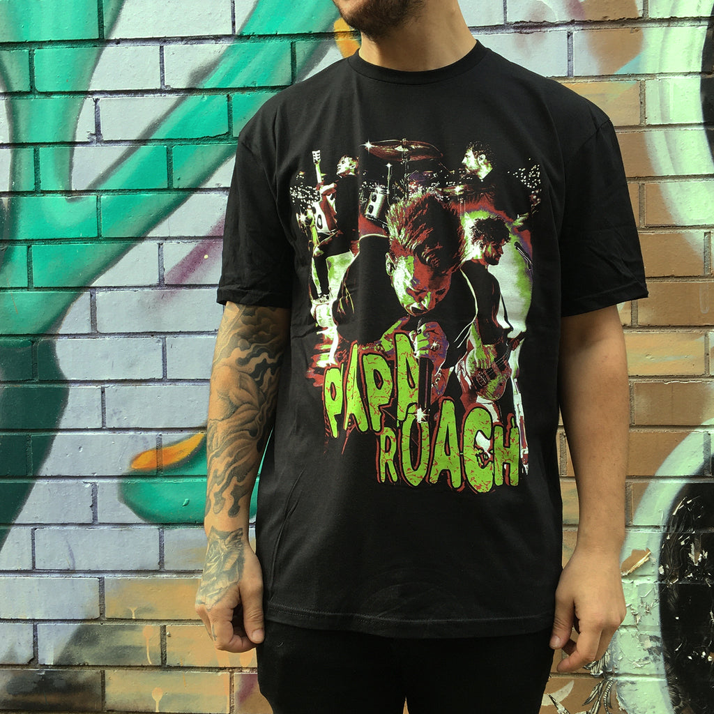 Papa Roach - Live T-Shirt (Black)