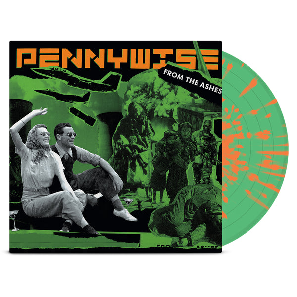 Pennywise  - From the Ashes LP (Spring Green w/Tangerine Splatter Vinyl)
