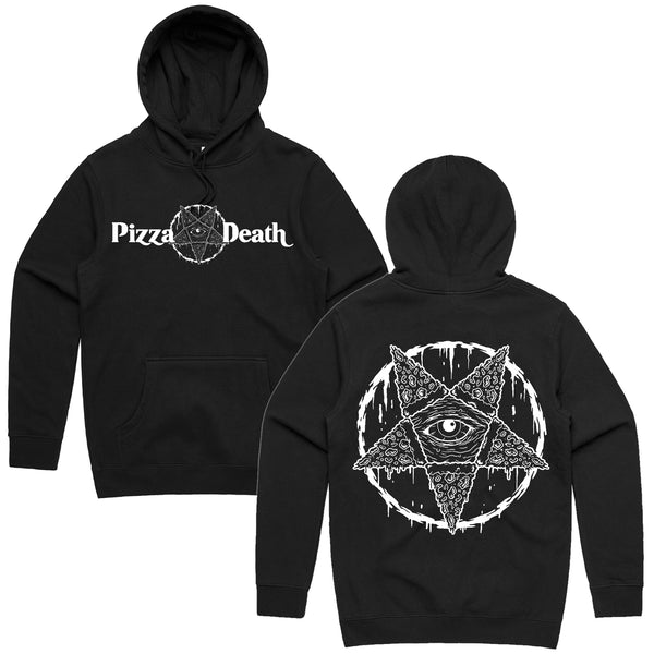 Pizza Death - Pizza Death Logo Hoodie (Black)