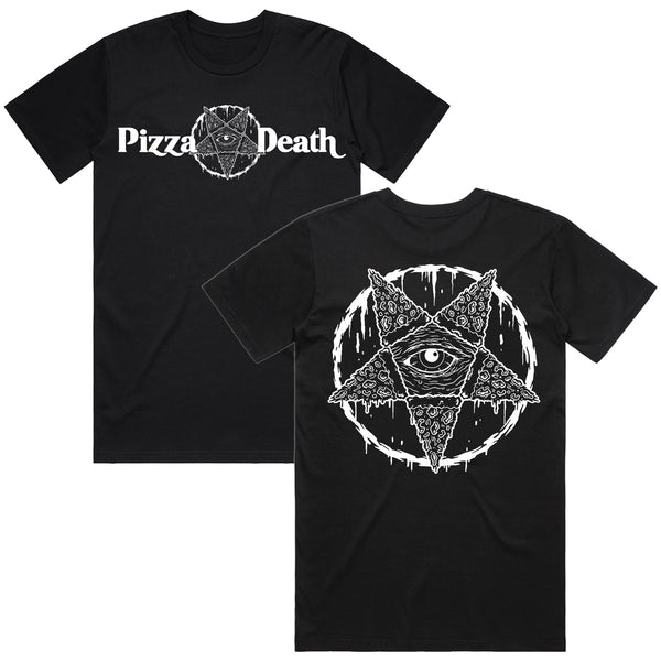 Pizza Death - Pizza Death Logo T-Shirt (Black)
