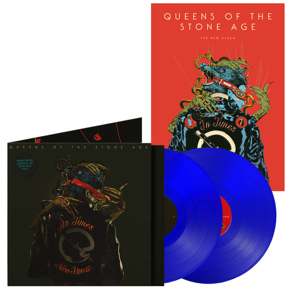 Queens of the Stone Age - In Times New Roman 2LP (Exclusive Australia/NZ Limited Edition Royal Blue Vinyl)