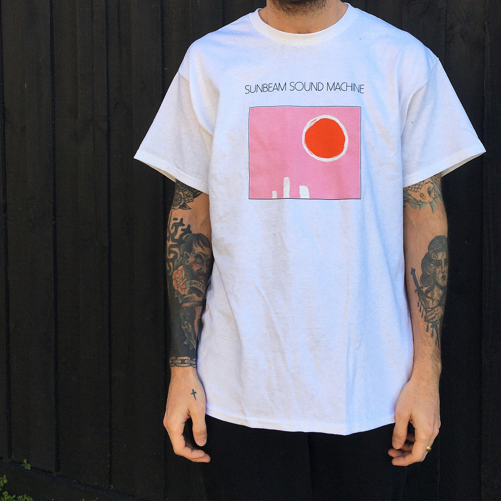 Sunbeam Sound Machine - Possum T-Shirt (White)