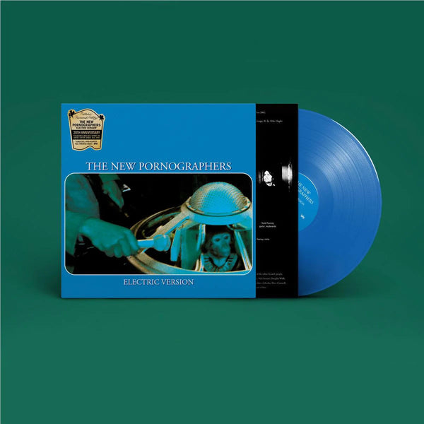 The New Pornographers - Electric Version LP (20th Anniv. Opaque Blue Vinyl)