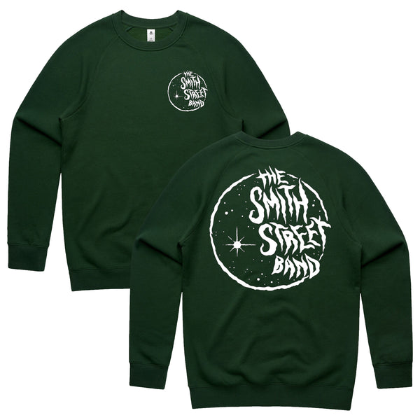 The Smith Street Band - Moon Crewneck (Forest Green)