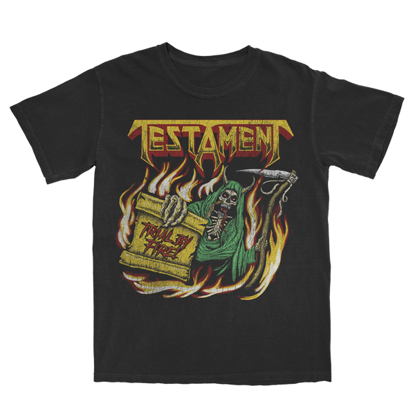 Testament - Trial By Fire T-Shirt (Black)