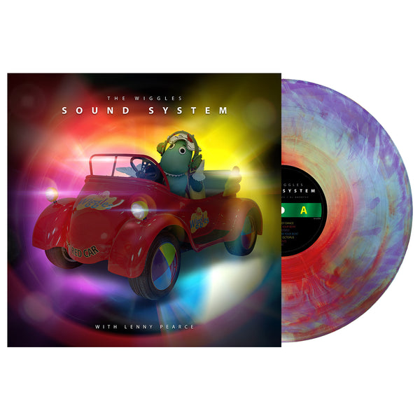 The Wiggles - The Wiggles Soundsystem: Rave of Innocence LP (Hand Poured Swirling Rainbow Rave Vinyl)