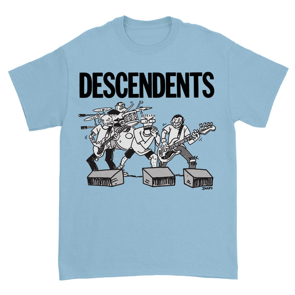 Descendents - Live Cartoon Tee (Carolina Blue)