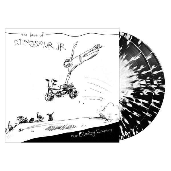 Dinosaur Jr - EAR BLEEDING COUNTRY: THE BEST OF DINOSAUR JR 2LP (BLACK ON WHITE SPLATTER COLOURED VINYL)
