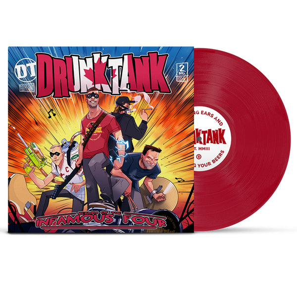 Drunktank - Return Of The Infamous Four LP (Red Vinyl)