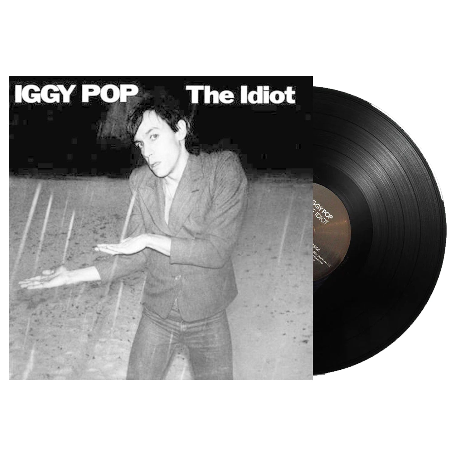 IGGY POP / THE IDIOT愚者　国内盤レコード　1977年 IGGY POP - THE IDIOT