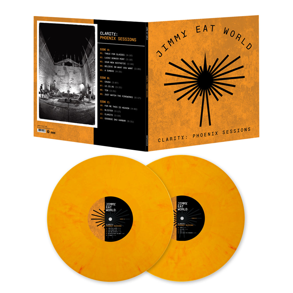 Jimmy Eat World - &nbsp;Clarity: Phoenix Sessions Live 2xLP (Sunkissed Yellow/Orange)