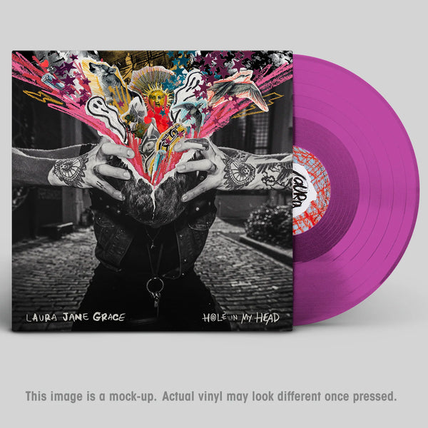 Laura Jane Grace - Hole In My Head LP (Australian Exclusive Neon Violet Vinyl)