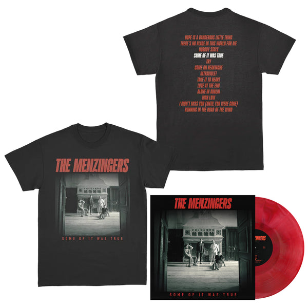The Menzingers - Some Of It Was True LP (Strawberry Shortcake Splash Vinyl) + T-Shirt