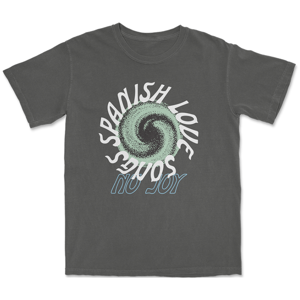 Spanish Love Songs - Swirl T-Shirt (Charcoal)