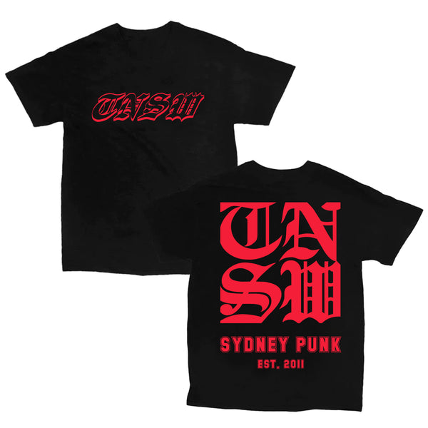 These New South Whales - New Sydney Punk Tee (Black)