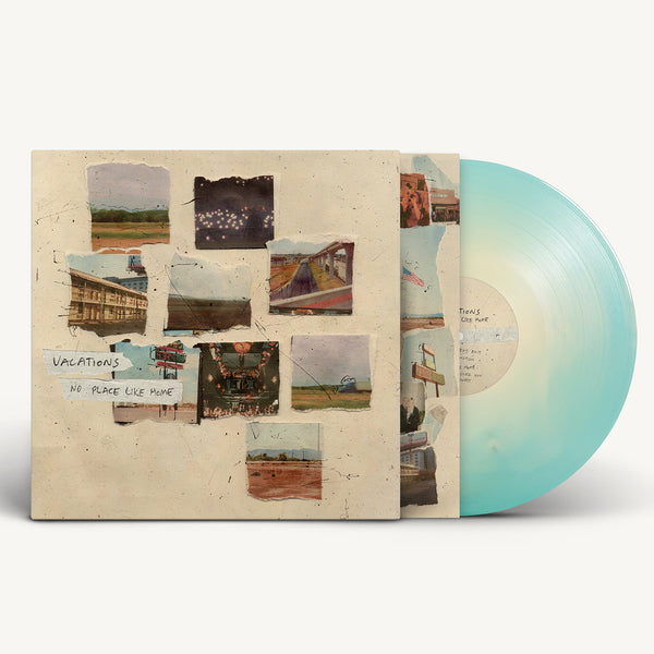 Vacations - No Place Like Home LP (Opaque Bone in Transparent Electric Blue Vinyl)