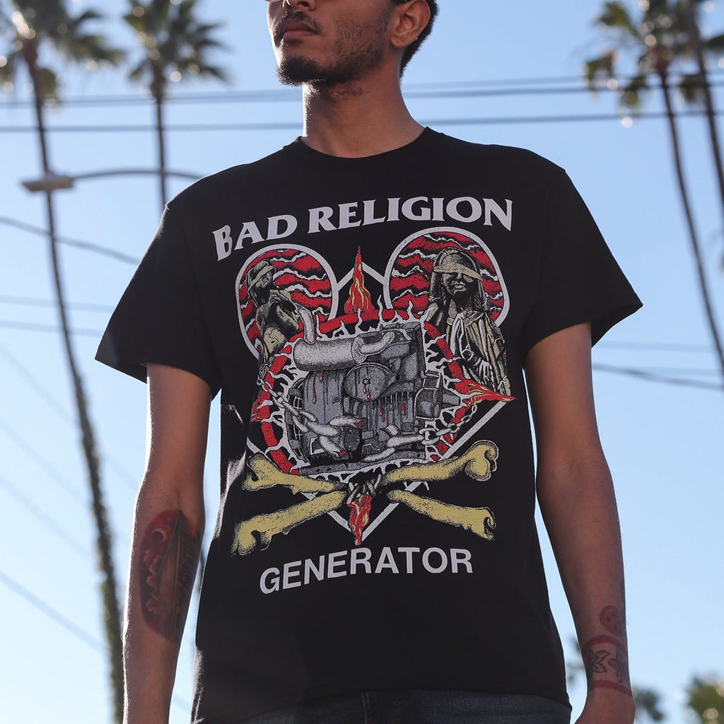 Bad Religion - Generator Blindfolded Tee (Black)