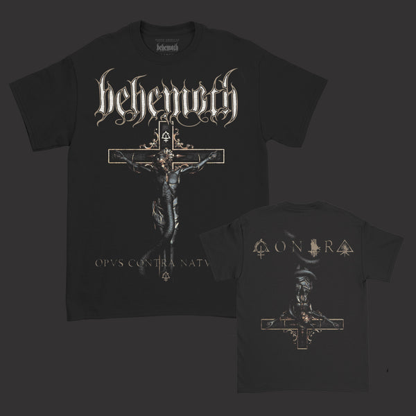 Behemoth Opvs Contra Natvram Cross T-Shirt (Black)