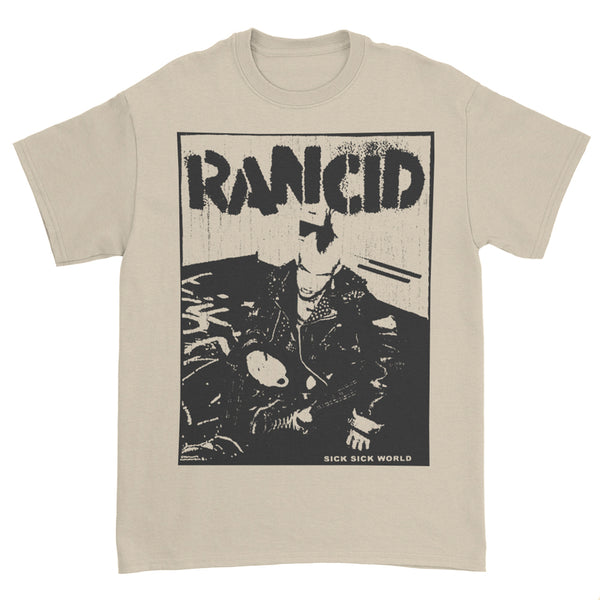 Rancid Sick Sick World T-Shirt (Natural)