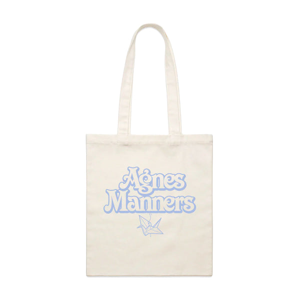 Agnes Manners - Origami Crane Tote Bag (Natural)