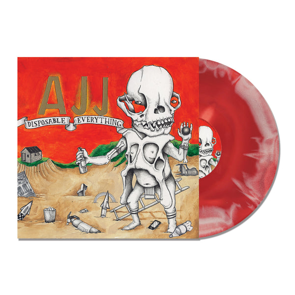 AJJ - Disposable Everything LP (Death Machine Vinyl)