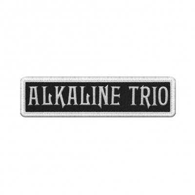 Alkaline Trio - White Logo Patch