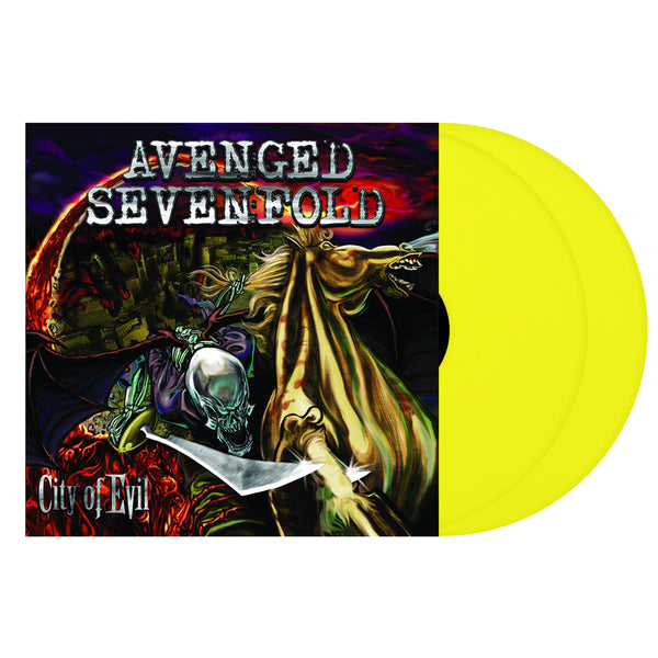 Avenged Sevenfold - City Of Evil 2LP (Neon Yellow Vinyl)