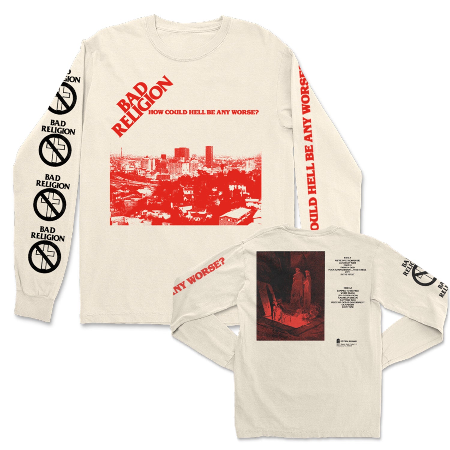Bad Religion - How Could Hell Be Any Worse? Longsleeve (Ivory