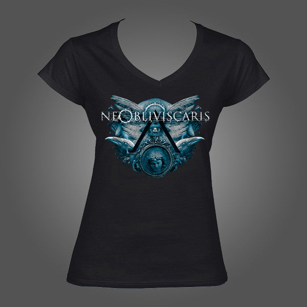 Ne Obliviscaris - Cyclops Womens V-Neck T-shirt (Black)