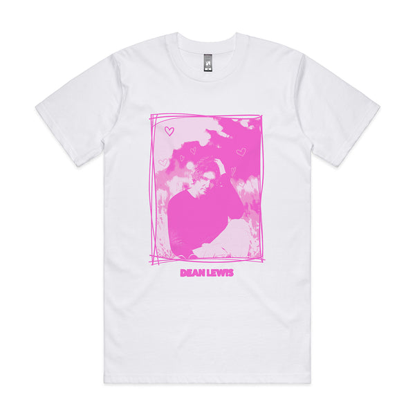 Dean Lewis - Pink Photo T-Shirt (White)