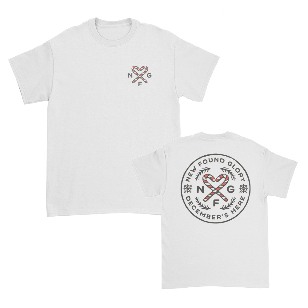 New Found Glory - Decembers Here T-Shirt (White)
