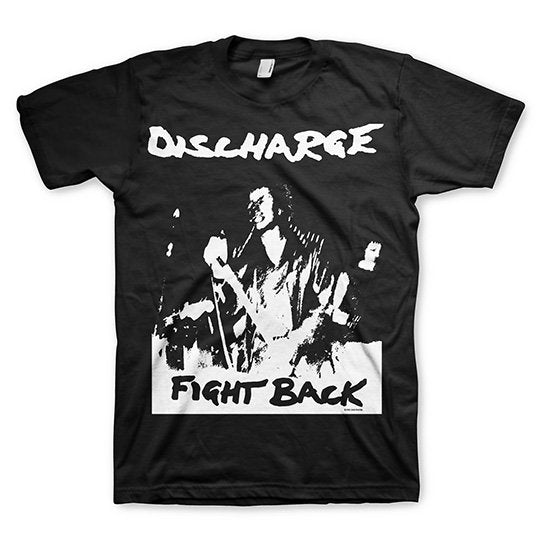 Discharge – Fight Back T-shirt (Black)