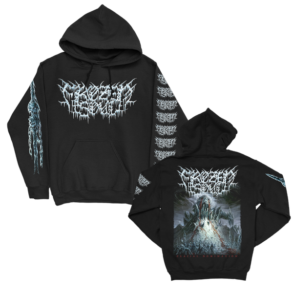 Frozen Soul - Glacial Domination Pullover Hoodie (Black)
