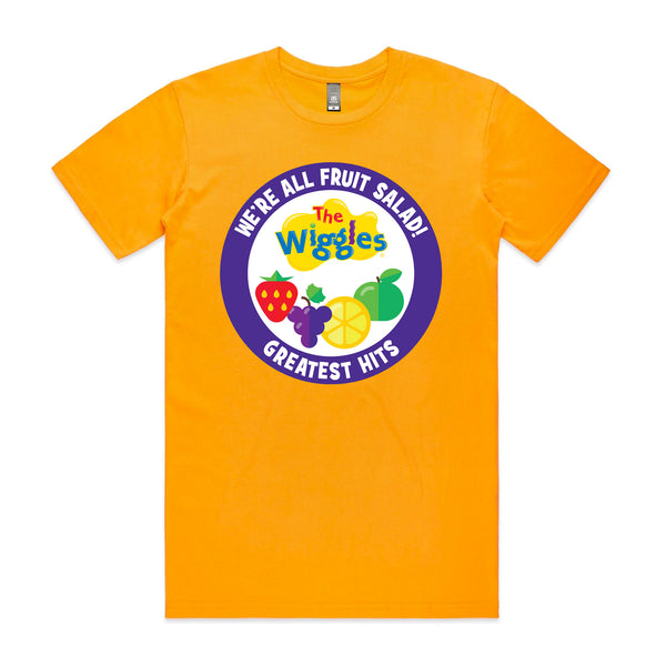 The Wiggles - Greatest Hits Fruit Salad Tee (Adult)