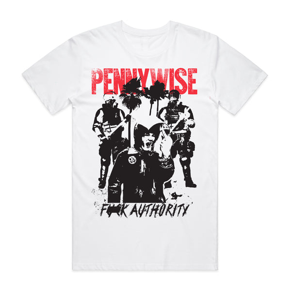 Pennywise - Fuck Authority Tee (White)