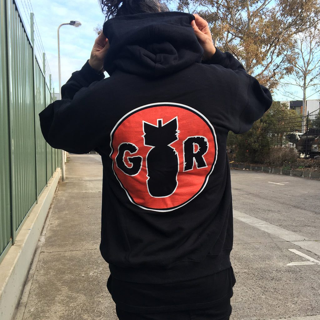 Good Riddance - GR Bomb Hoodie (Black) back