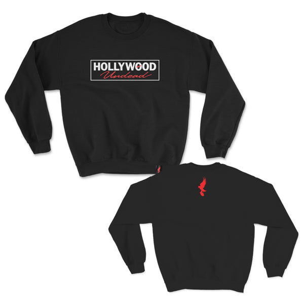 Hollywood Undead - Big Box Logo Crewneck (Black)
