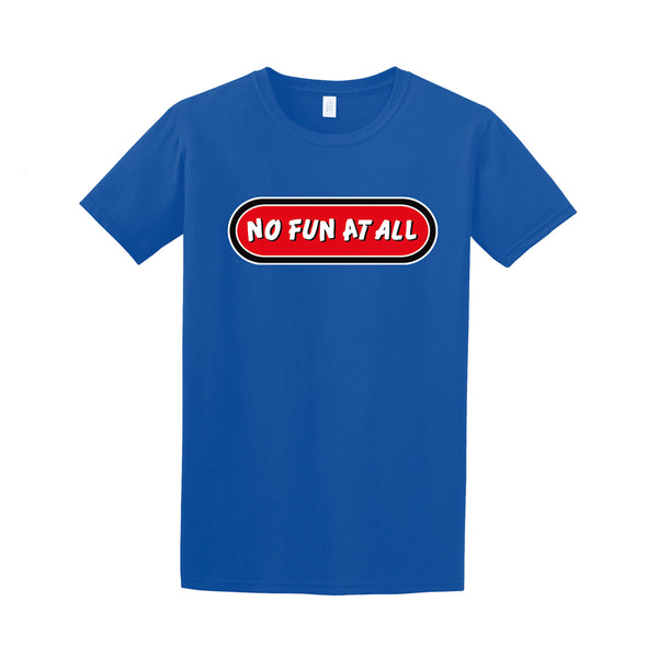 No Fun At All - Logo Tee (Blue)