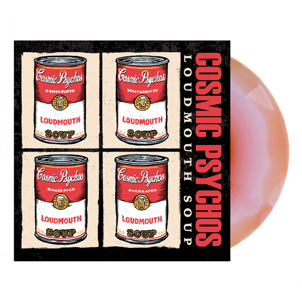 Cosmic Psychos - Loudmouth Soup LP (Beer Foam Orange/White)