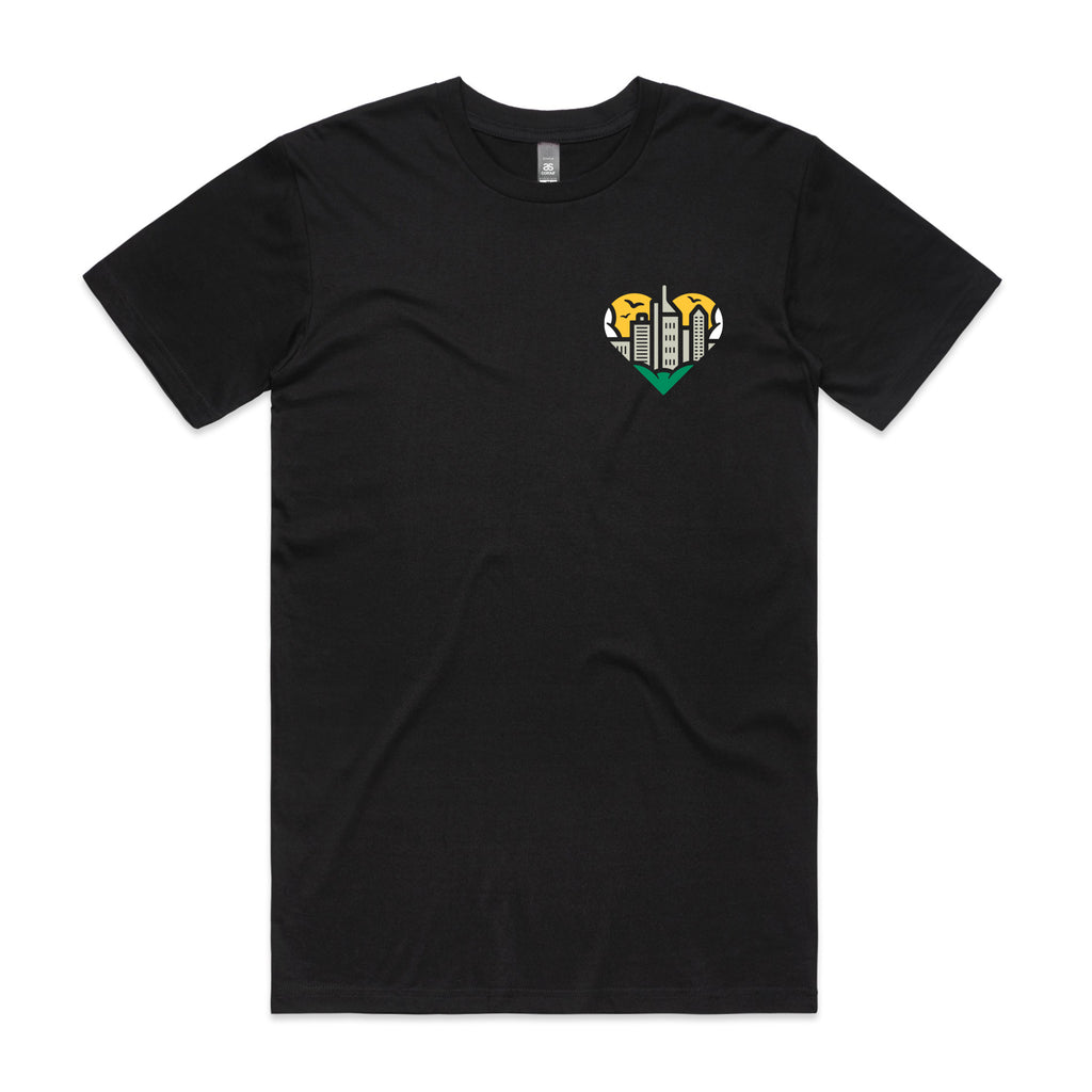 Catholic Guilt - City's Heartbeat T-shirt (Black)